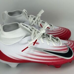 Nike Air Zoom Vapor Pro 1 Size 8.5 Men’s White Football Cleats Style FB3298-102